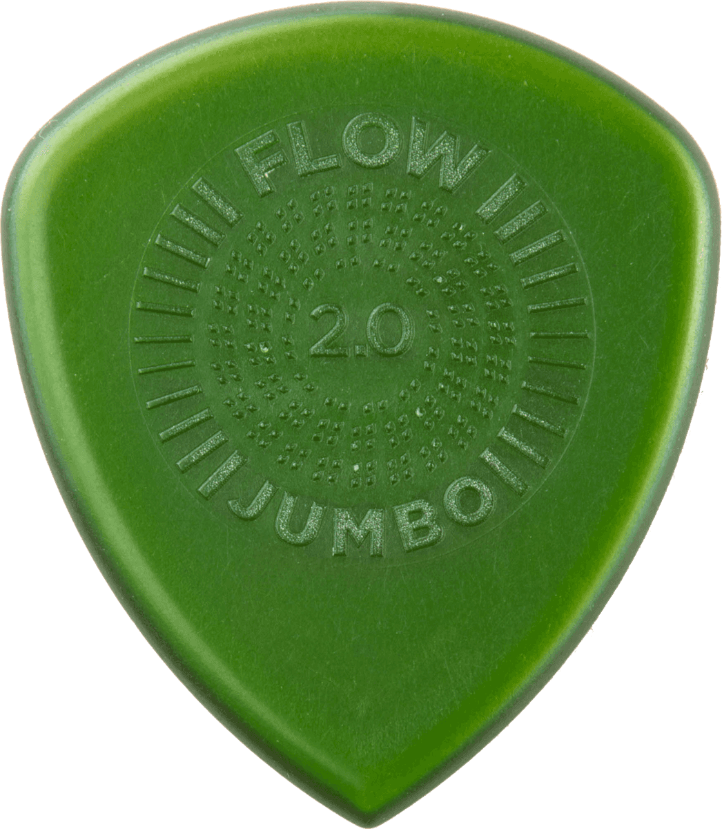 Dunlop Flow Jumbo Grip de 2,00 mm Pack 3 Un. 547P200