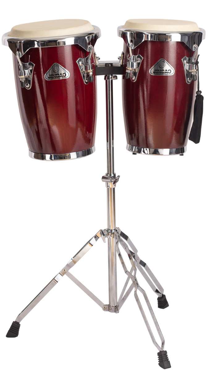 Jinbao MCBC400RD Congas 8" + 9" Acabado Rojo MCBC400RD