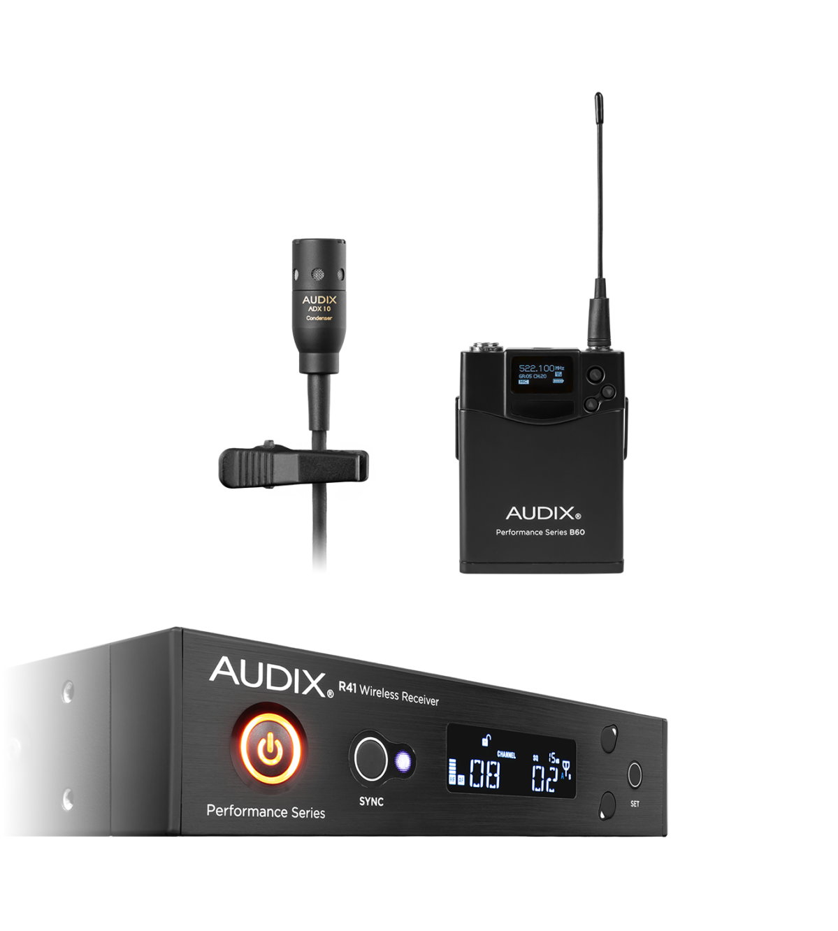 Audix AP41L10A Sistema Completo Micrófono Inalámbrico AP41L10A