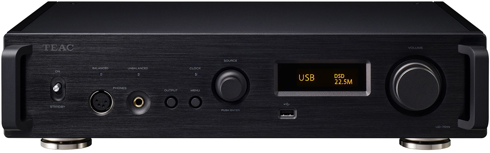 Teac UD-701N-B Reproductor Audio en Red, Amplificador Auriculares, DAC y USB UD-701N-B