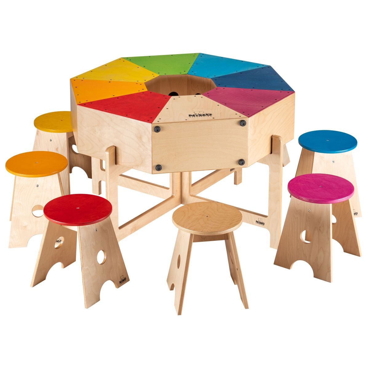 Nino Percussion Classroom Cajon Group Rhythm S NINOSET954