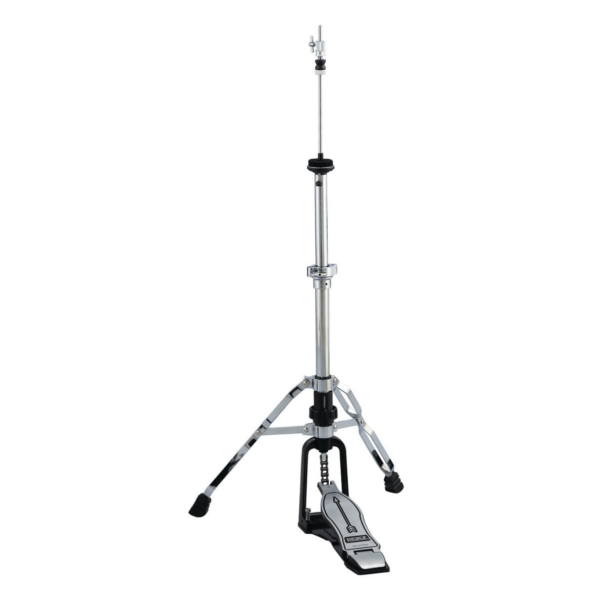 Peace HS-810A Soporte de hi-hat A-FRAME con positrack y pedal profesional HS-810A