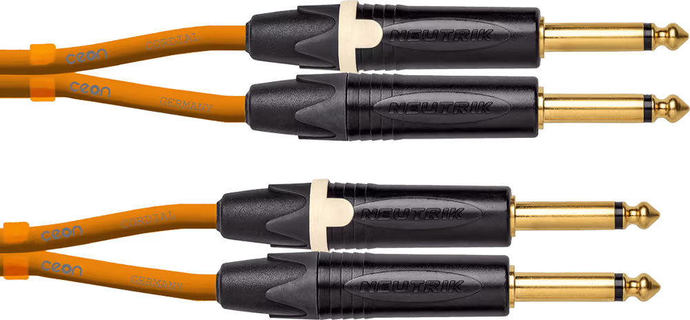Cordial Cable Jack/Jack 60cm naranja ECLDJ-JK06O