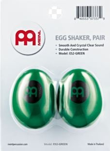 Meinl ES2-GREEN Set de Shakers 2U Verde ES2-GREEN
