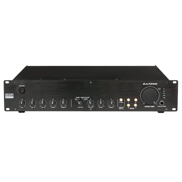 DAP Audio ZA-7250 Amplificador de Zonas 100V ZA-7250