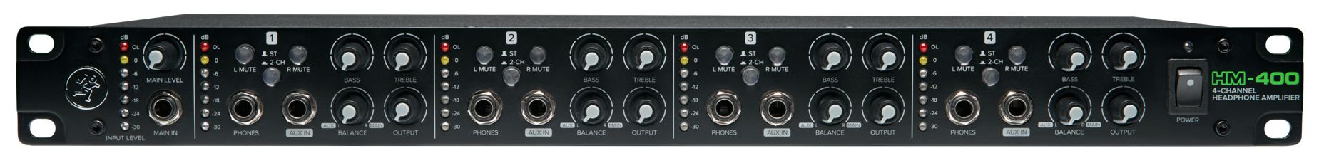 Mackie HM-400 Amplificador de auriculares HM-400
