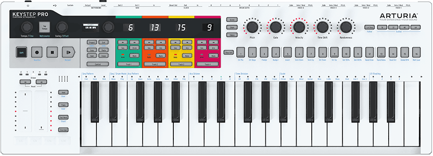 Arturia Keystep Pro Teclado Controlador MiDi Keystep Pro