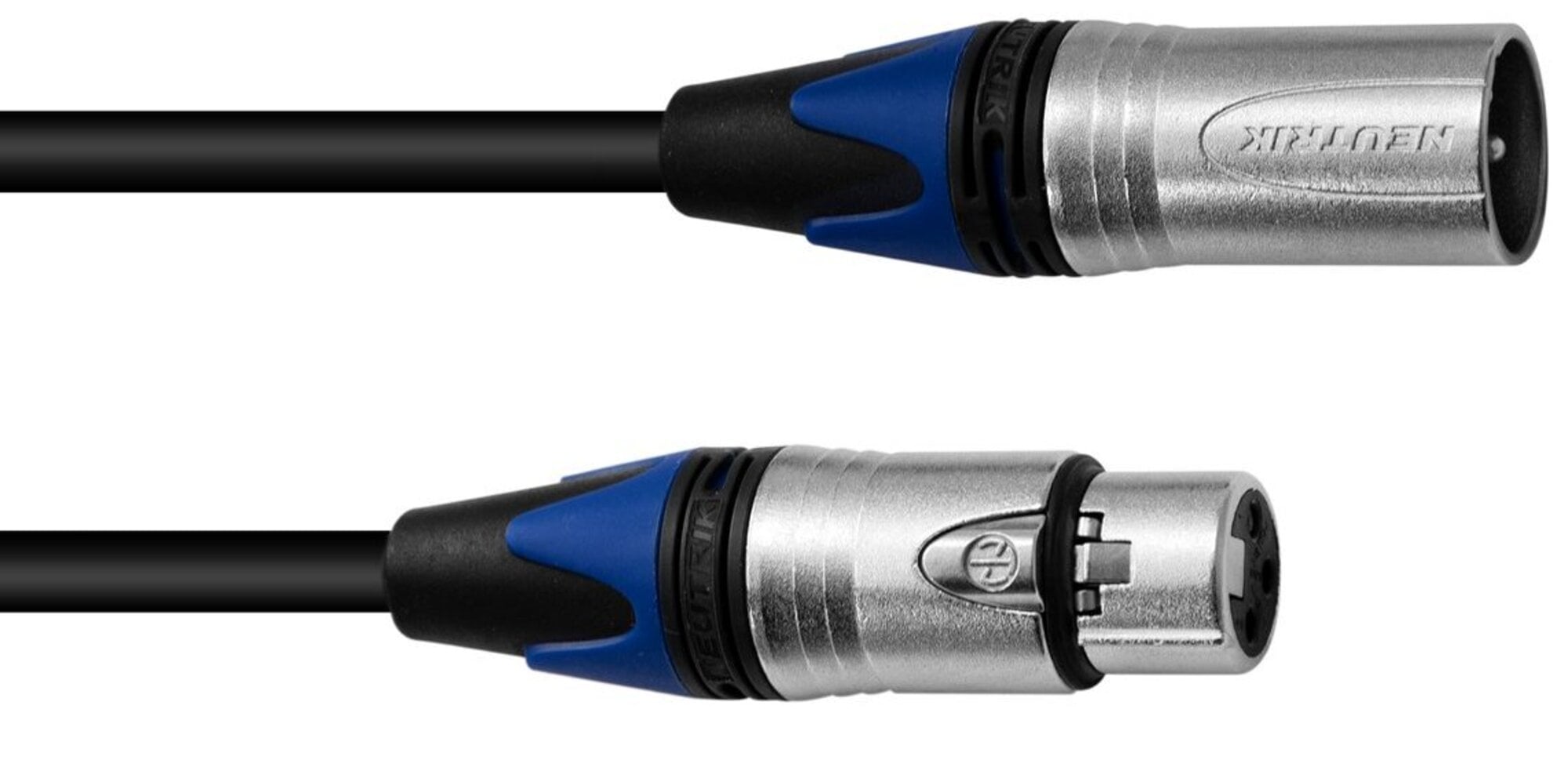 PSSO Neutrik XLR Cable COL 3pin 5m bk Neutrik XLR COL 5m
