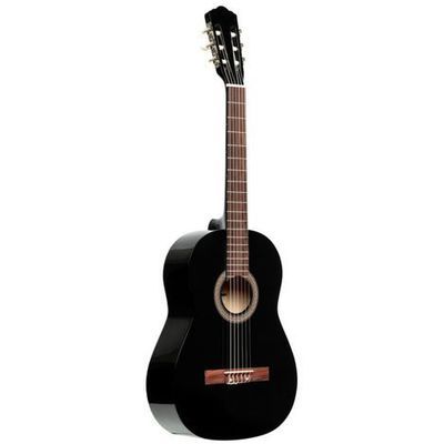 Gewa PS510126 Guitarra Clásica Basic 1/2 Negro PS510126
