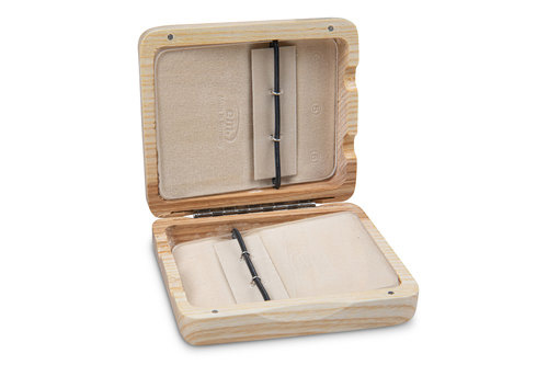 GEWA Estuche para cañas Clarinete 6 cañas Natural Lacado Estuche para cañas Clarinete 6 cañas Natural Lacad