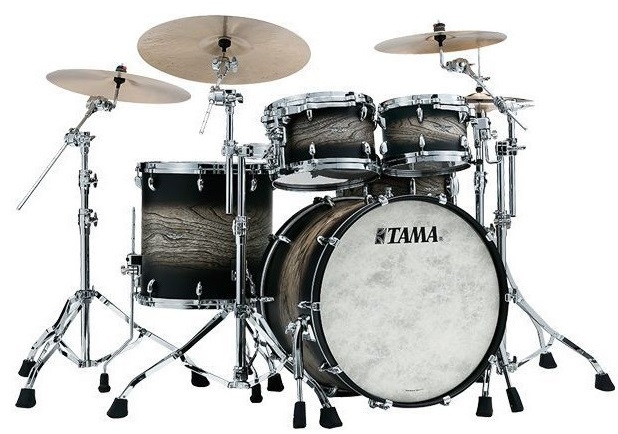 Tama TW42RZS-ASBJ Star Walnut Standard Black Japanese Sen Burst TW42RZS-ASBJ