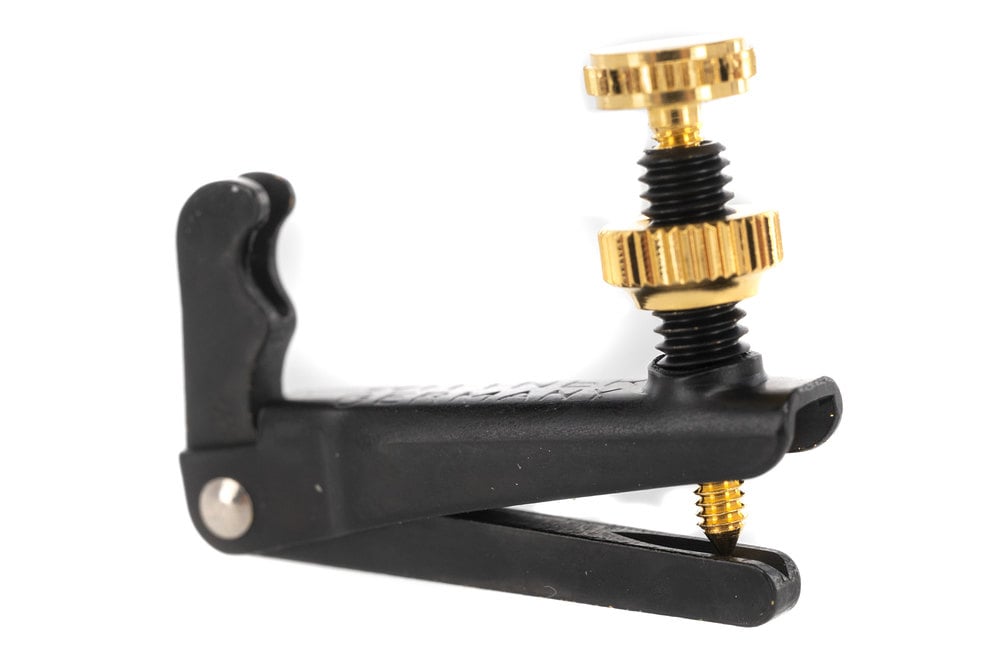 Wittner 904064 Afinadores violín Negro/Dorado 904064