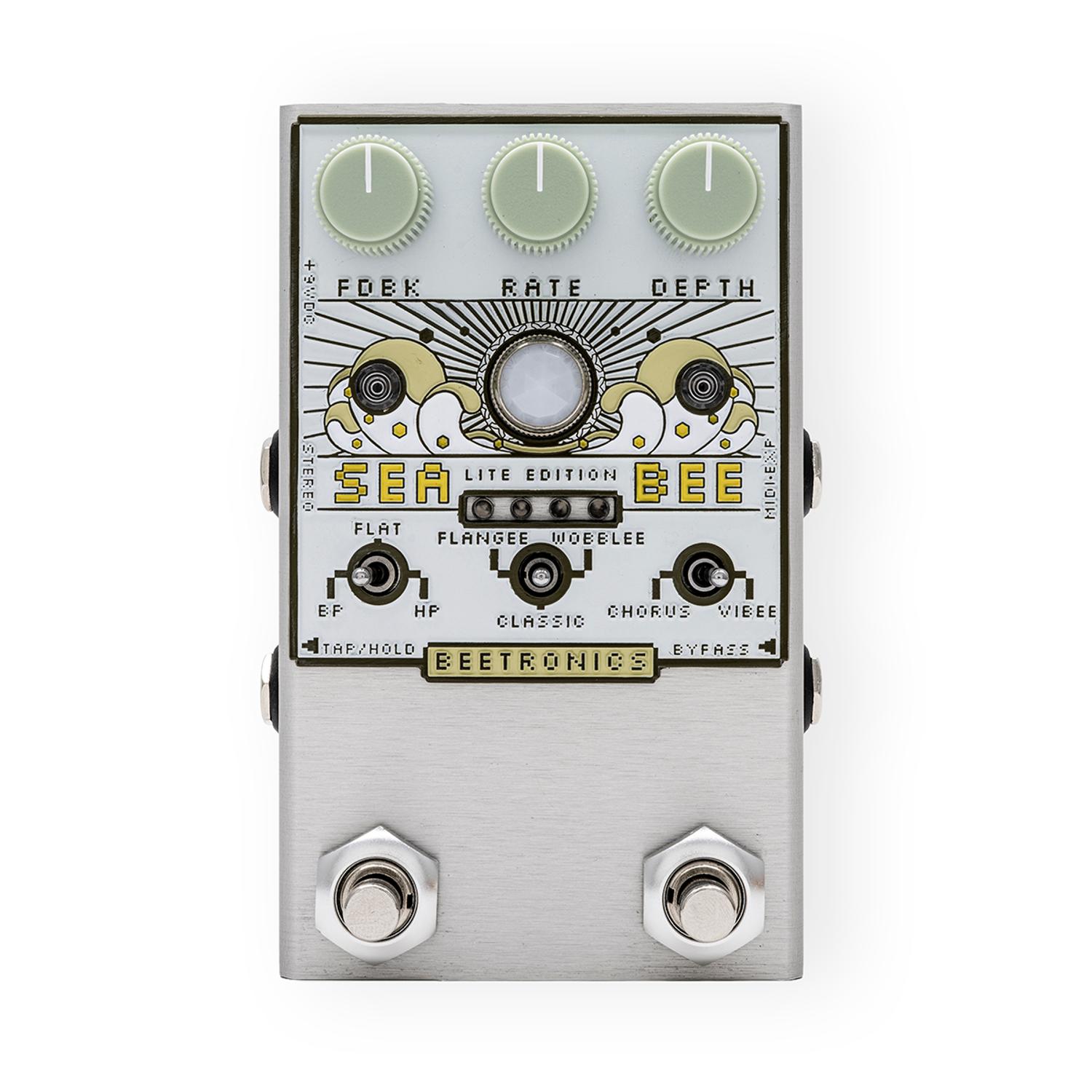 Beetronics Seabee Lite(Creme) Pedal Guitarra Beetronics Seabee Lite