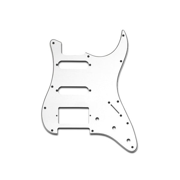 Soundsation Golpeador SP-3W-SSH para guitarra Stratocaster, 3 capas, blanco, para SP-3W-SSH