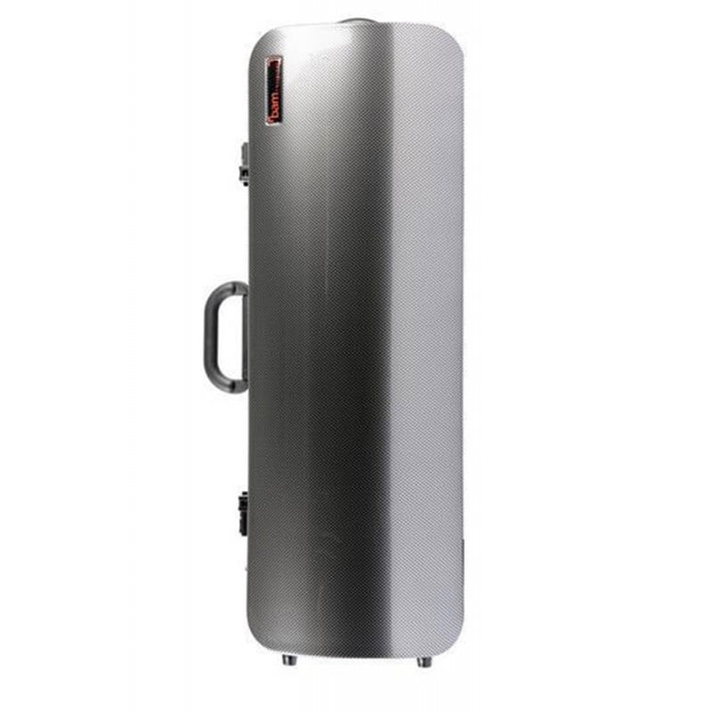 Bam Estuche de viola Hightech compacto sin bolsa 5201XL Silver carbon ACEVABAHI5201SC