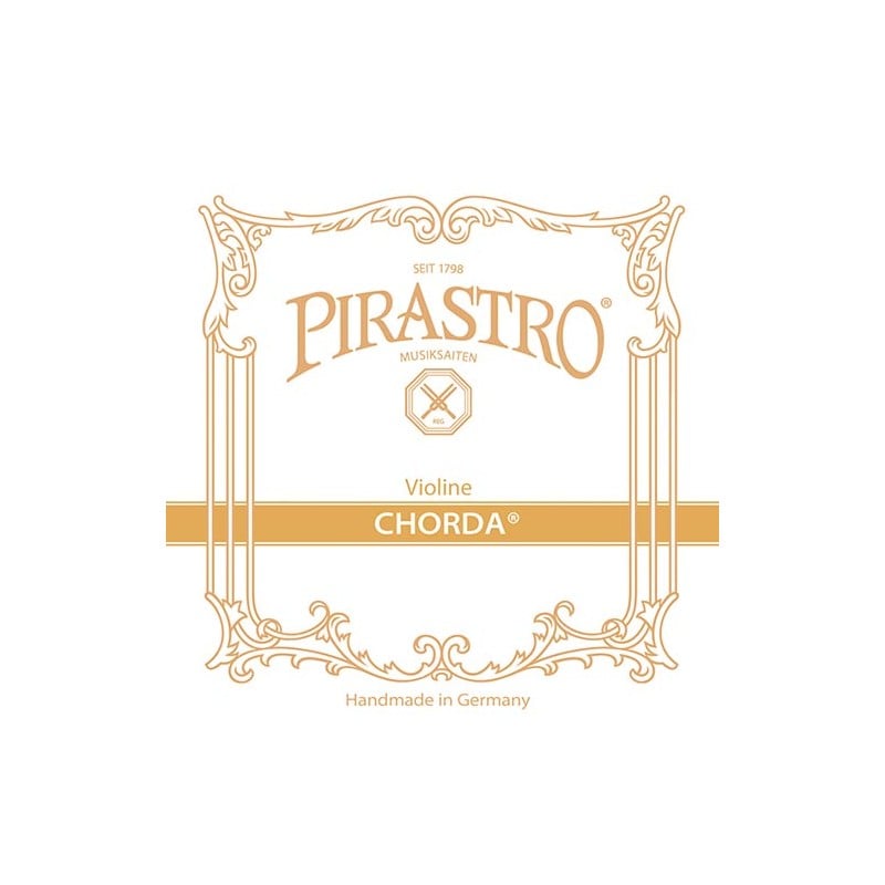 Pirastro Cuerda de violín Chorda 4ª Sol 16 tripa-plata Medium 4/4 ACCVCH4ª16