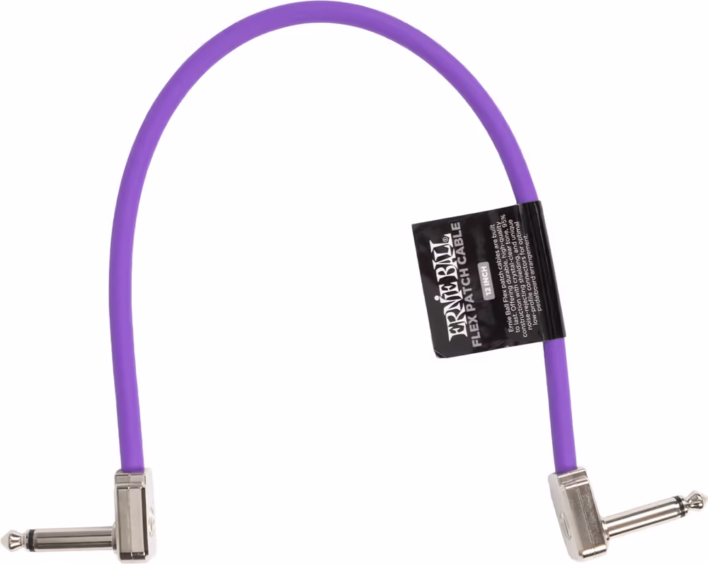 ERNIE BALL Cable Eb Flex Patch 12? Purple EEB6448