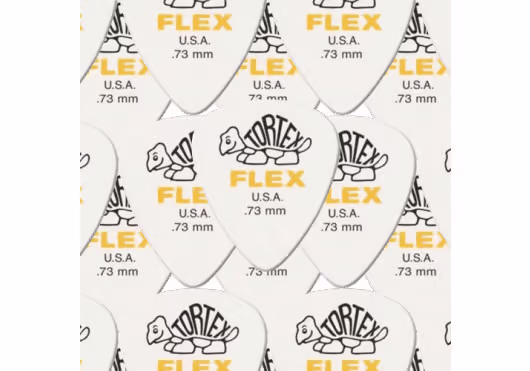 Dunlop Pack 72 Unidades Tortex Flex / Standard - 0,73Mm ADU428R73