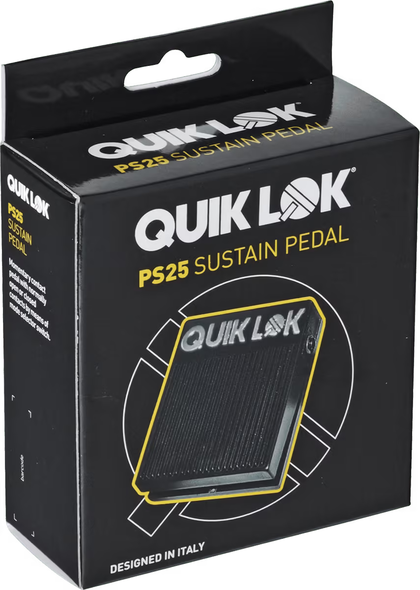 QUIK LOK Pedal Sustain Teclado EQLPS25