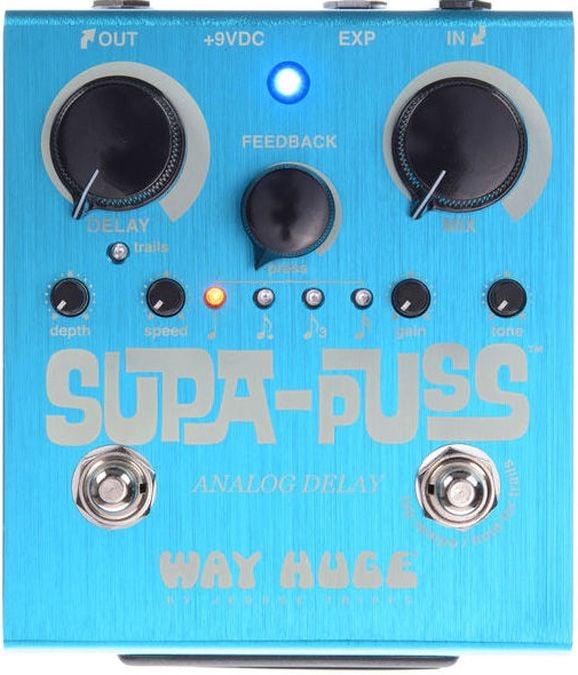 Way Huge SUPA PUSS Pedal Delay Analogico  Delay Way Huge SUPA PUSS