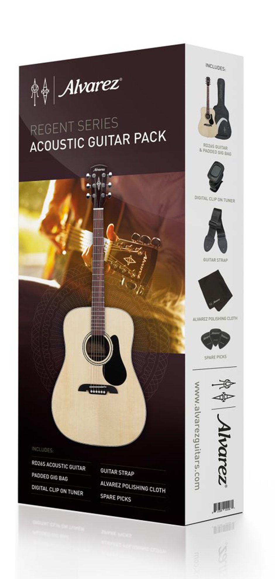 Alvarez RD26S-AGP Dreadnought Starter Pack RD26S-AGP