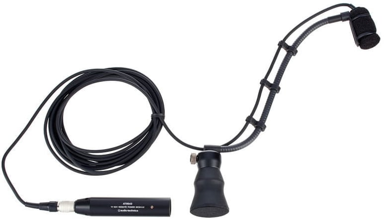 AUDIO TECHNICA ATM-350PL Micrófono de condensador cardioide de pinza con soporte de montaje para piano ATM-350PL
