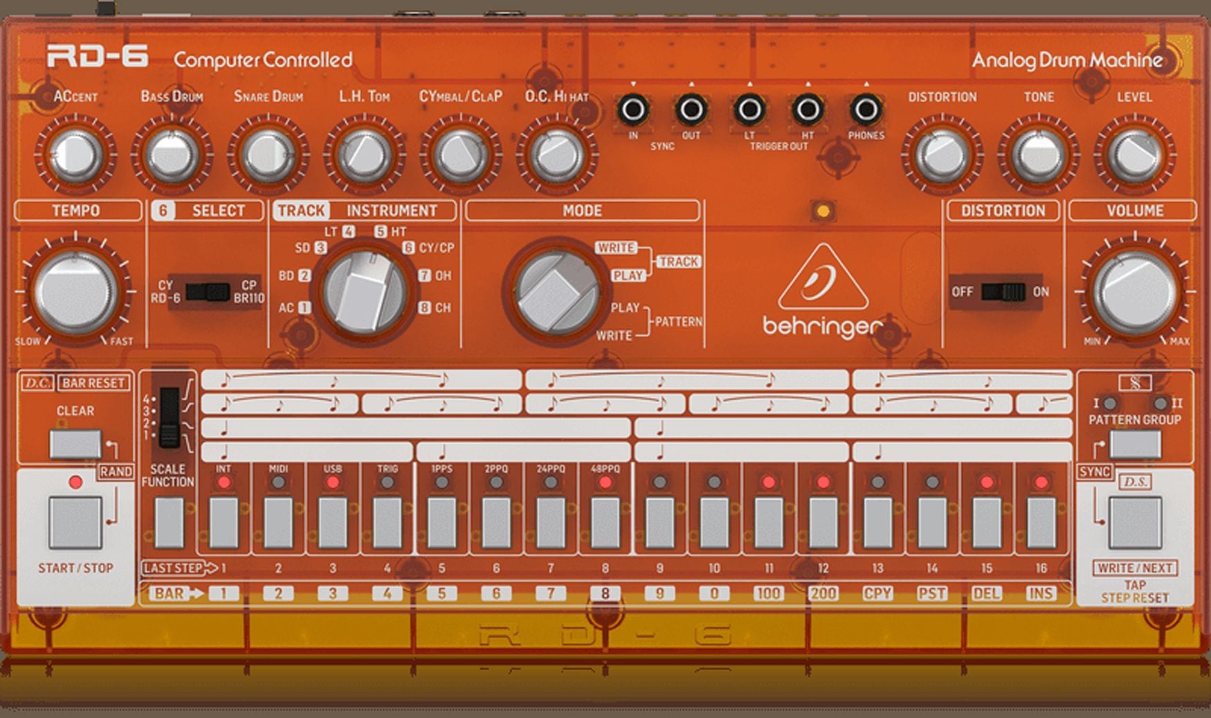 Behringer RD-6-TG Caja Ritmos RD-6-TG