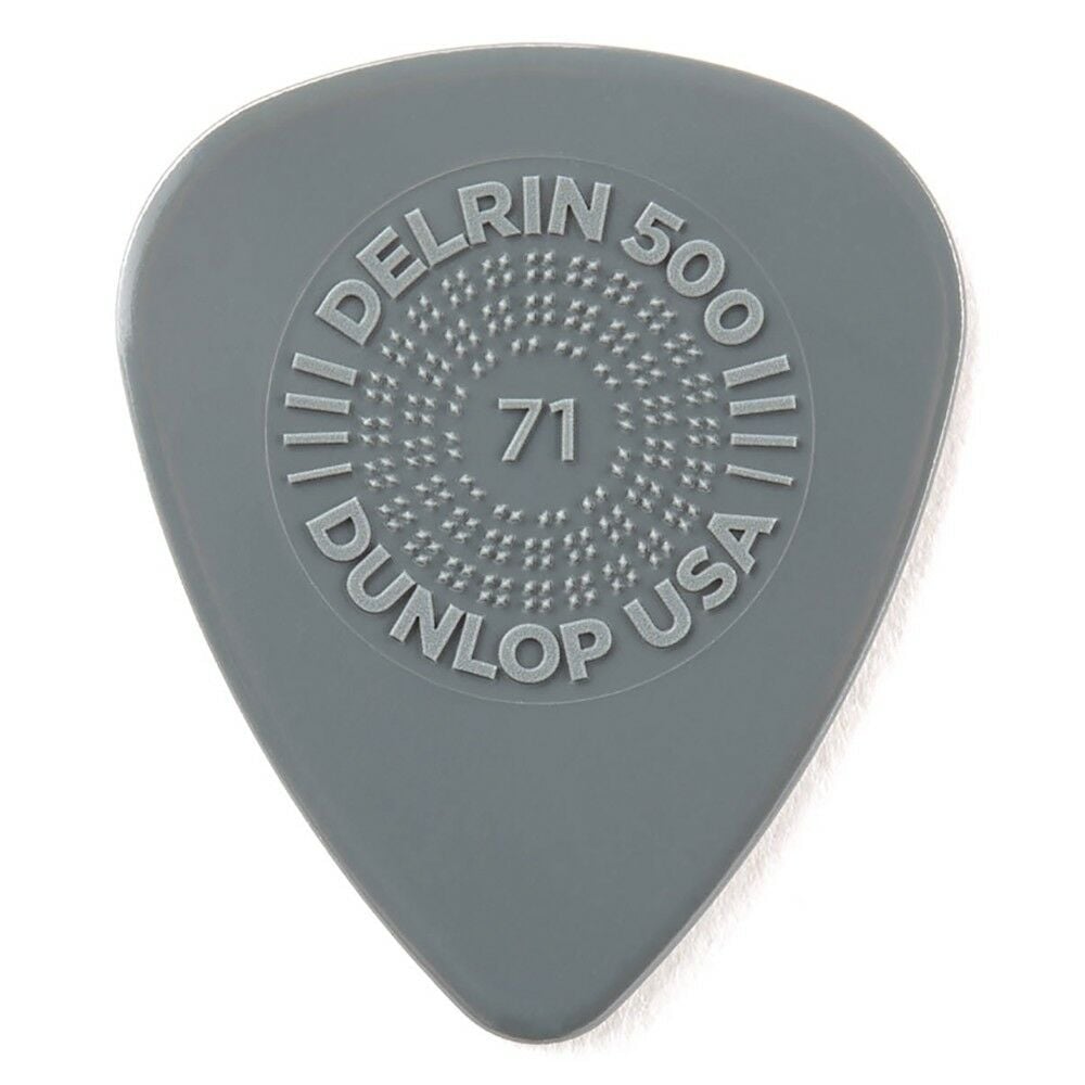 Dunlop Prime Grip Delrin 500 de 0,71 mm Pack 12 Un. 450P071
