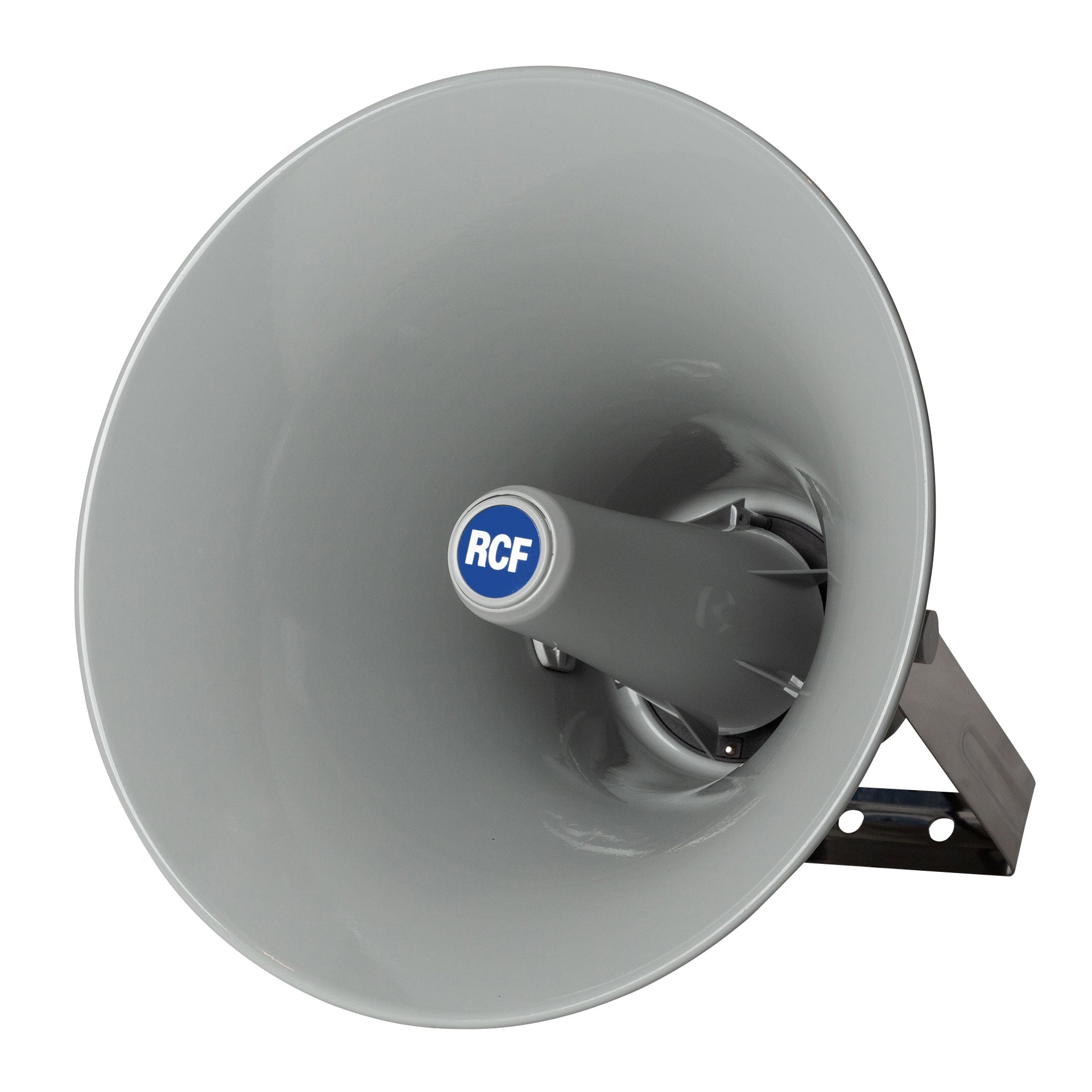 RCF HD 410T 70/100V 50W round ALU paging horn, IP 66, INOX acc., HD 410T