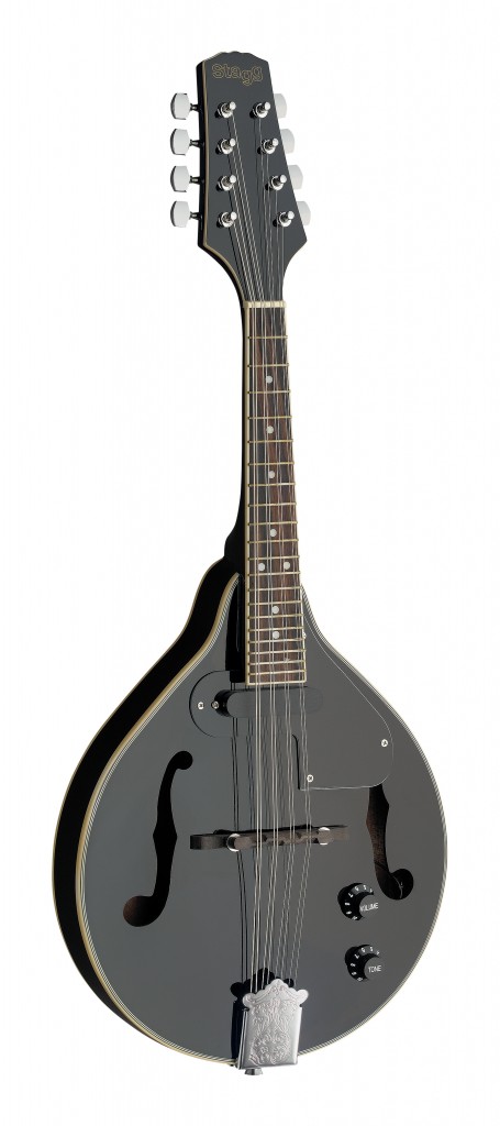 Stagg M50 E Blk Mandolina Electro-Acustica Negra M50 E Blk