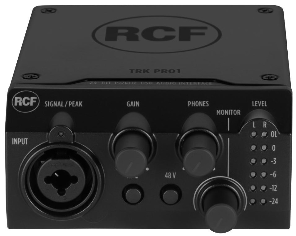 RCF TRK PRO1 Interfaz Audio USB 2.0 TRK PRO1