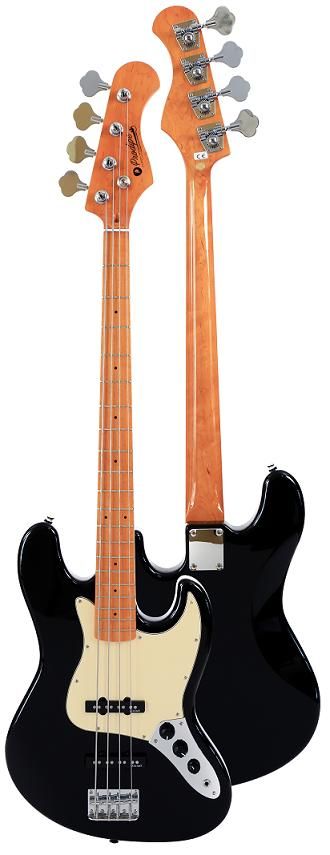 Prodipe Jb80Bk Bajo Serie Jb80-Ma Precision Jazz Bass Negro JB80BK