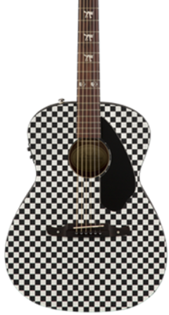 Fender Tim Armstrong Hellcat Fsr Checkboard Guitarra Acústica Tim Hellcat Bpg Chck