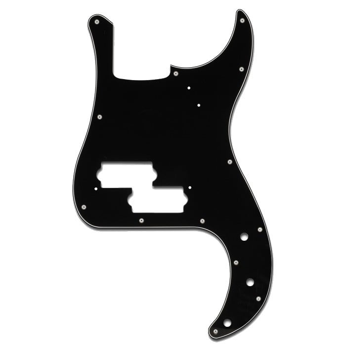 Soundsation Golpeador PP-3B para Precision Bass, 3 capas, negro PP-3B
