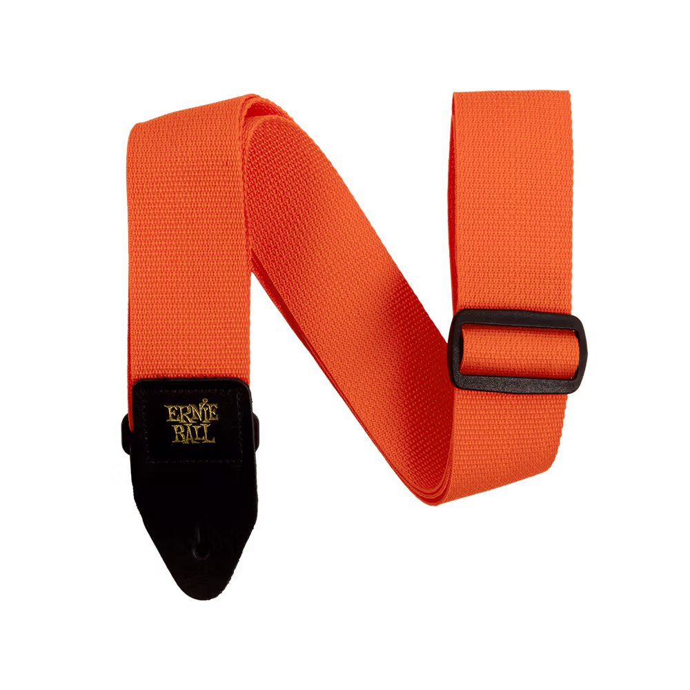 ERNIE BALL Correa Eb Guit/ Bajo Polypro - Naranja & Negro EB5353