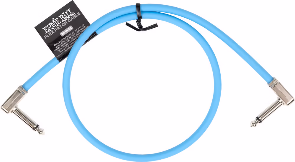 ERNIE BALL Cable Eb Flex Patch 24? Azul EEB6458