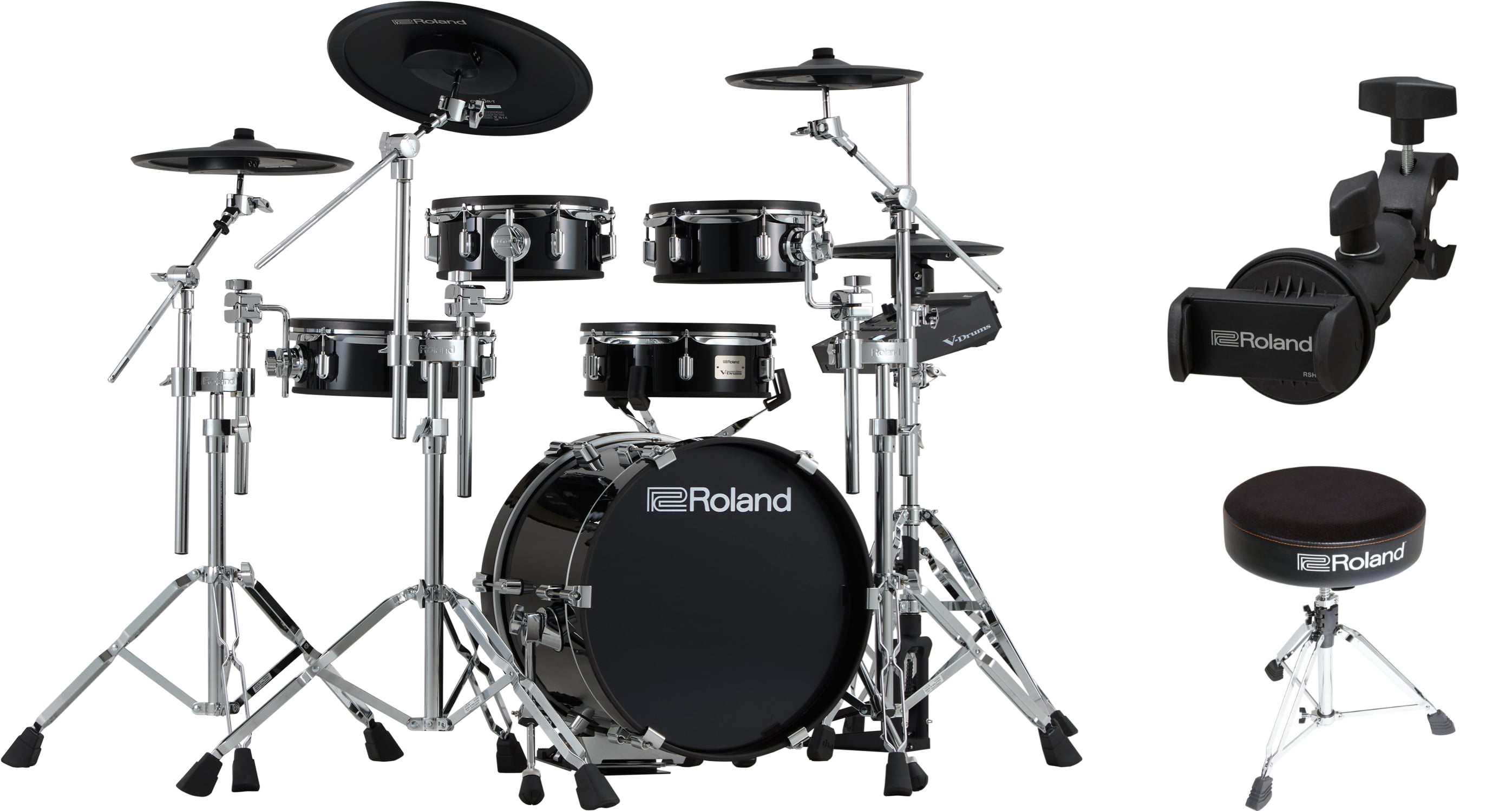 Roland VAD316 Batería + Roland RSH-10 Soporte + Banqueta Roland RDT-R-U null