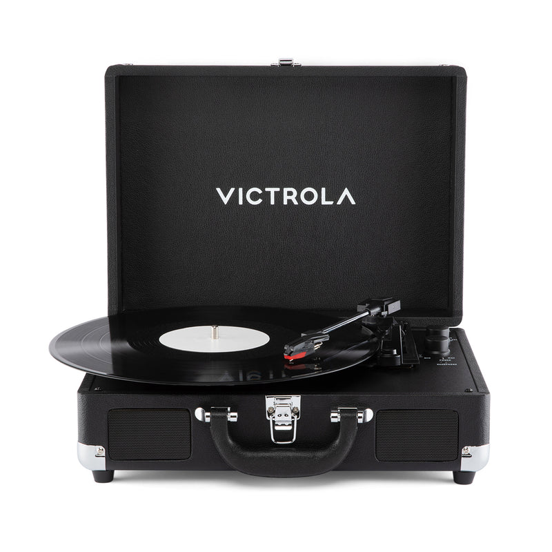 Victrola Journey Negro Giradiscos Portátil JOURNEY NEGRO