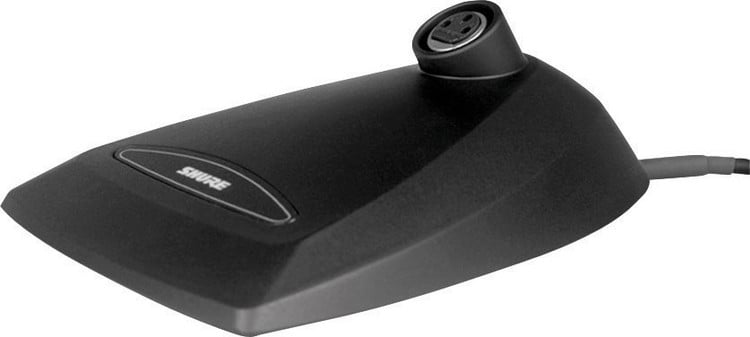 SHURE A412B Base de Sobremesa para MX Serie 400 con cable y conexión XLR A412B