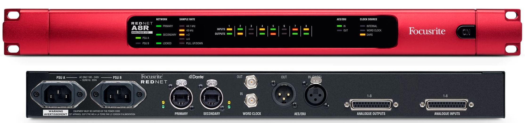 Focusrite REDNET A8R REDNET A8R