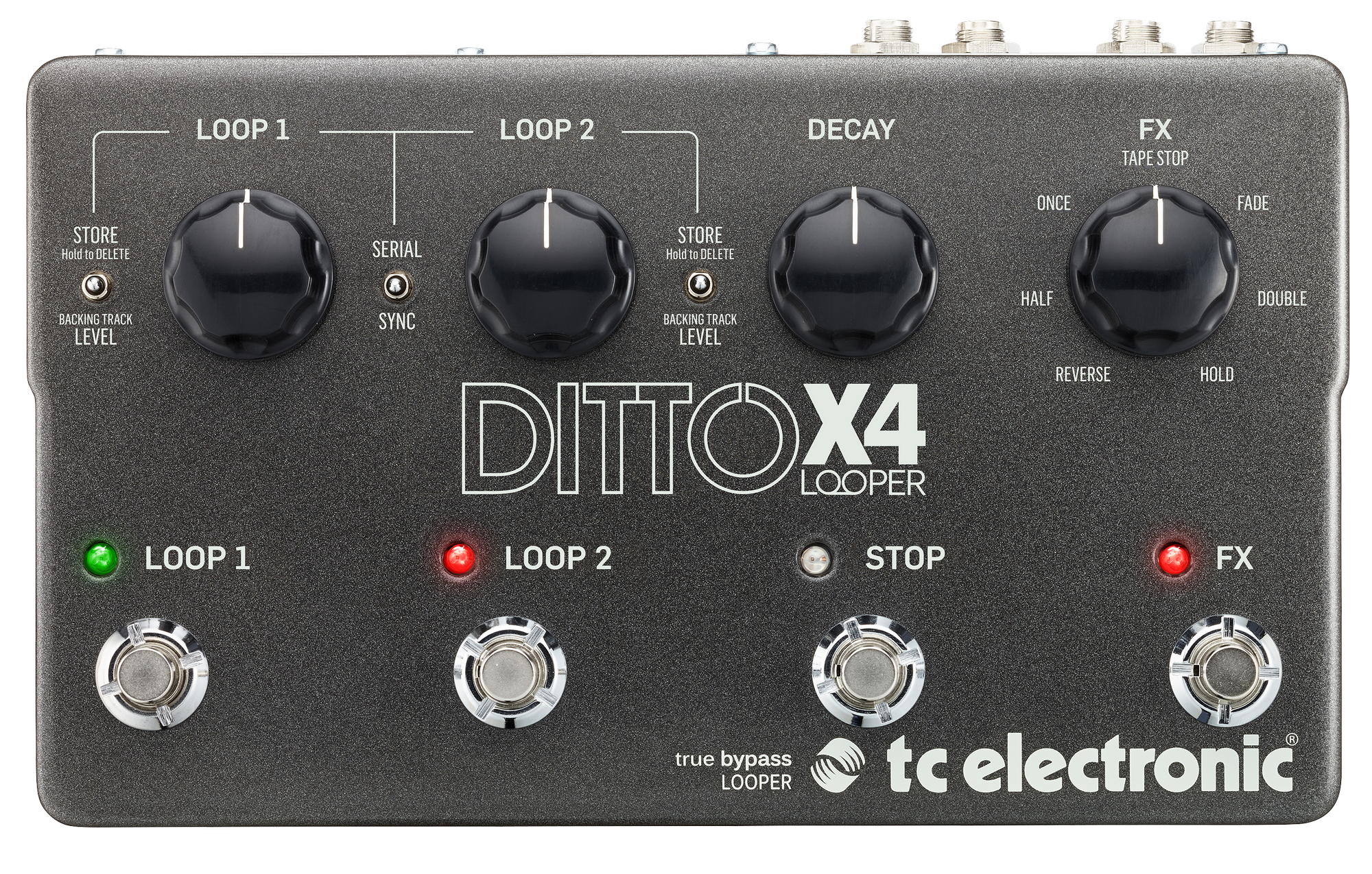 Tc electronic DITTO X4 LOOPER, Pedal Efectos DITTO X4 LOOPER