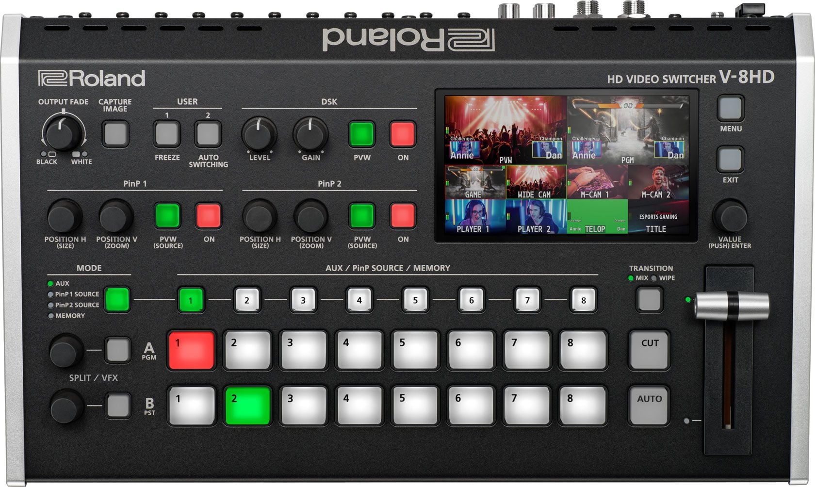 Roland V-8HD HD Video Switcher V-8HD