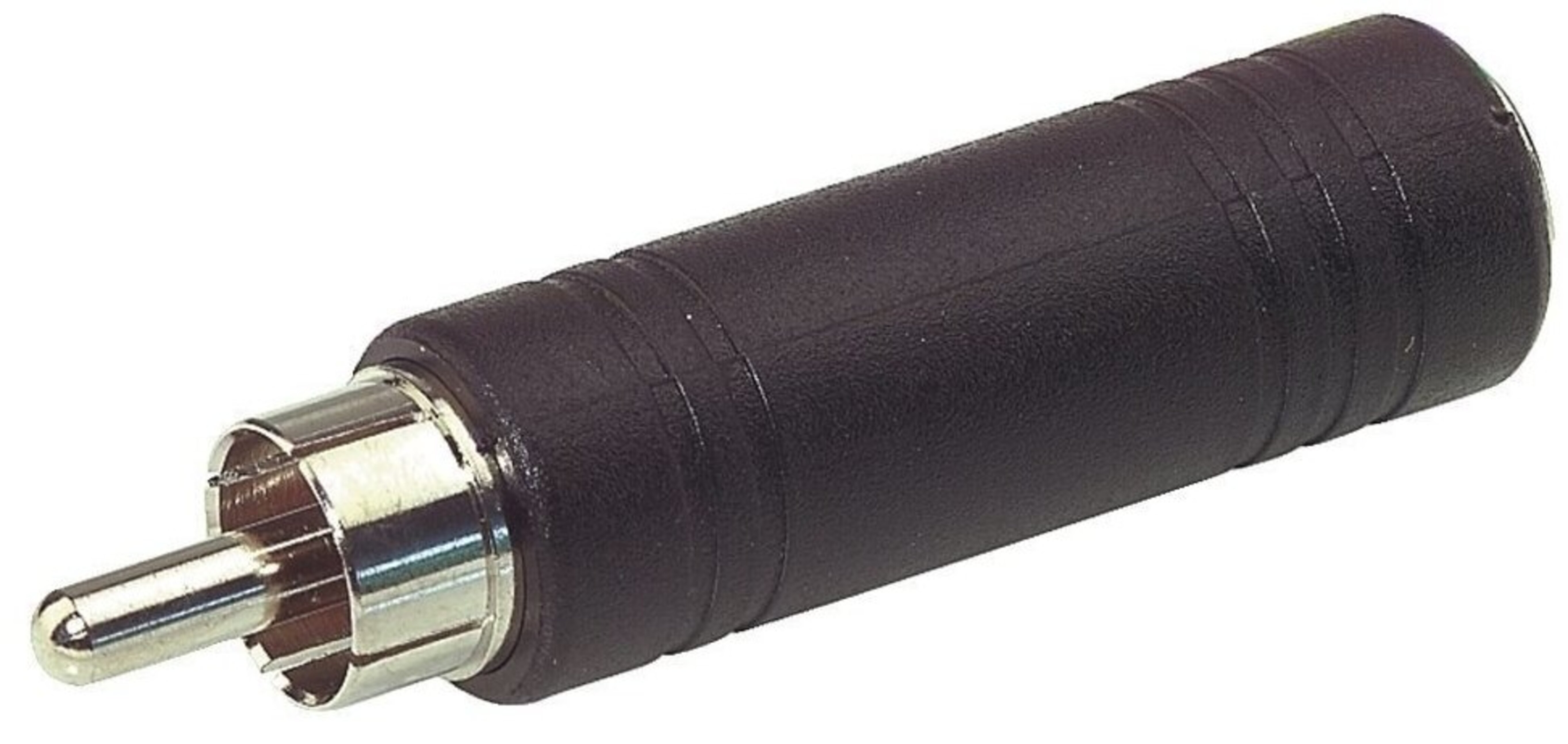 Gewa Conector Jack Mono 6,3mm Hembra a RCA Conector Jack Mono 6,3mm Hembra a RCA