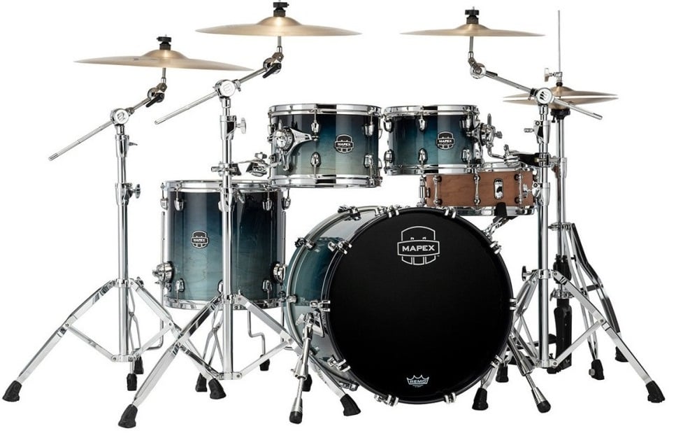 Mapex SR504XRJ Saturn Renew Teal Blue Fade Batería Acústica SR504XRJ