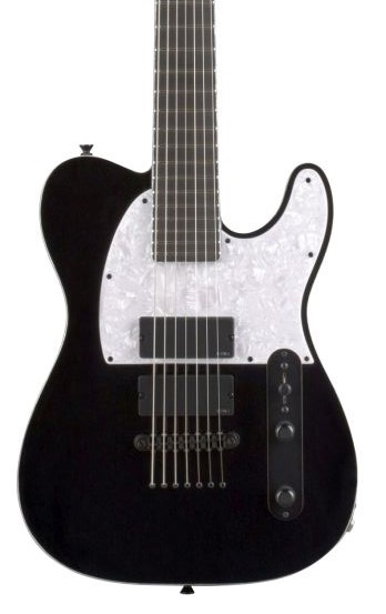 ESP EII Stef T7B Black Guitarra Eléctrica STEF-T7B BLACK +CASE