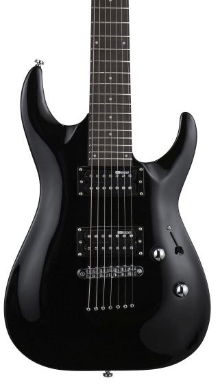 LTD MH-17 Black Guitarra Eléctrica MH-17 BLACK +BAG