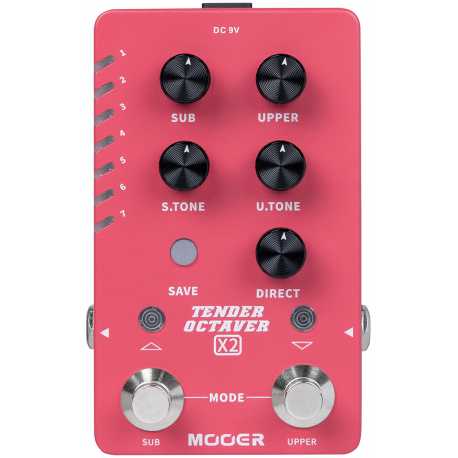 Mooer Tender Octaver X2 Pedal Octavador TENDER OCTAVER X2