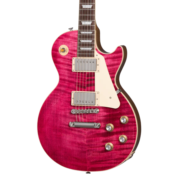 Gibson Les Paul Standard 60s Figured Top Translucent Fuchsia Guitarra Eléctrica Les Paul Standard 60s Figured Top Translucent Fuch