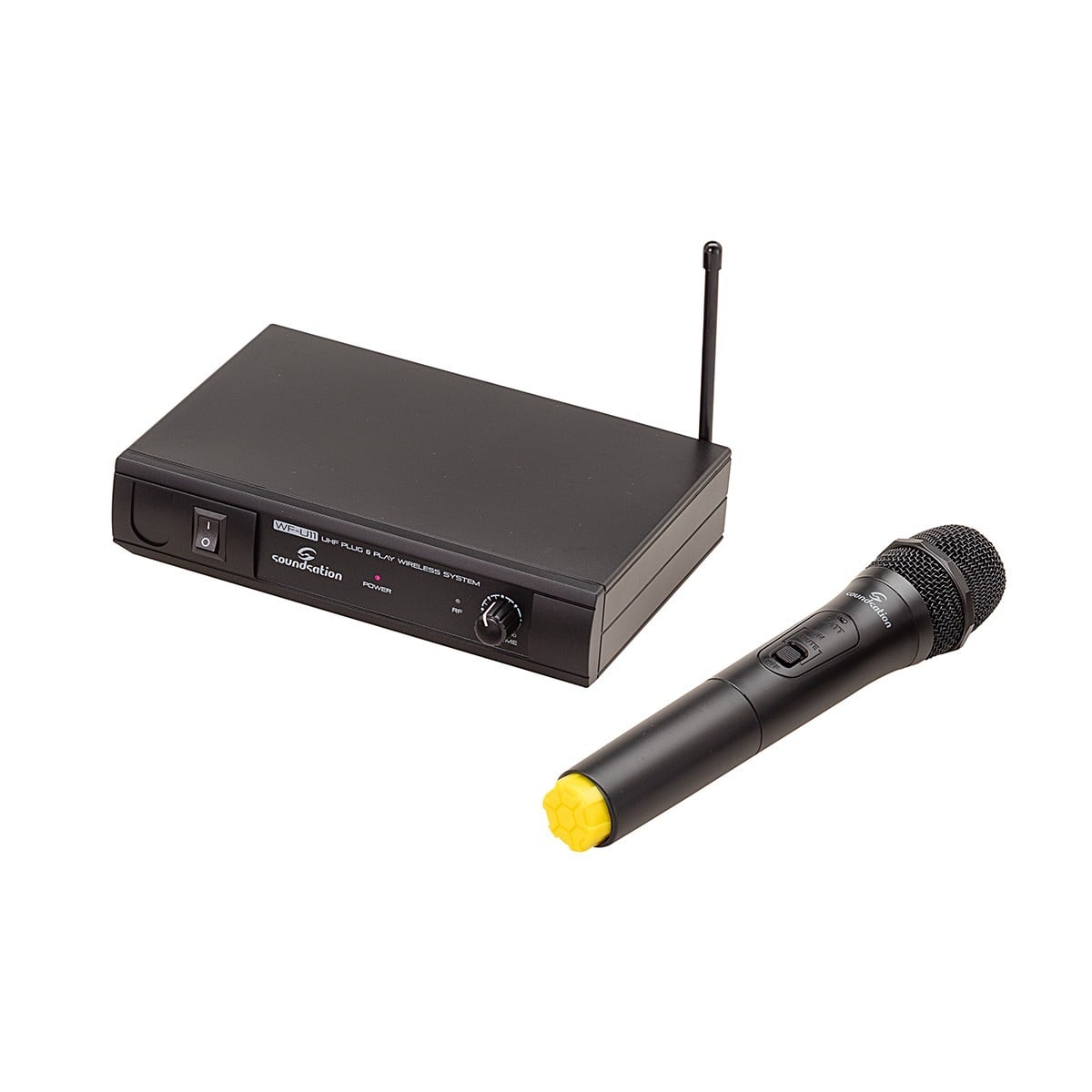 Soundsation Sistema de micrófono inalámbrico de mano Plug & Play UHF WF-U11HC (Fr WF-U11HC