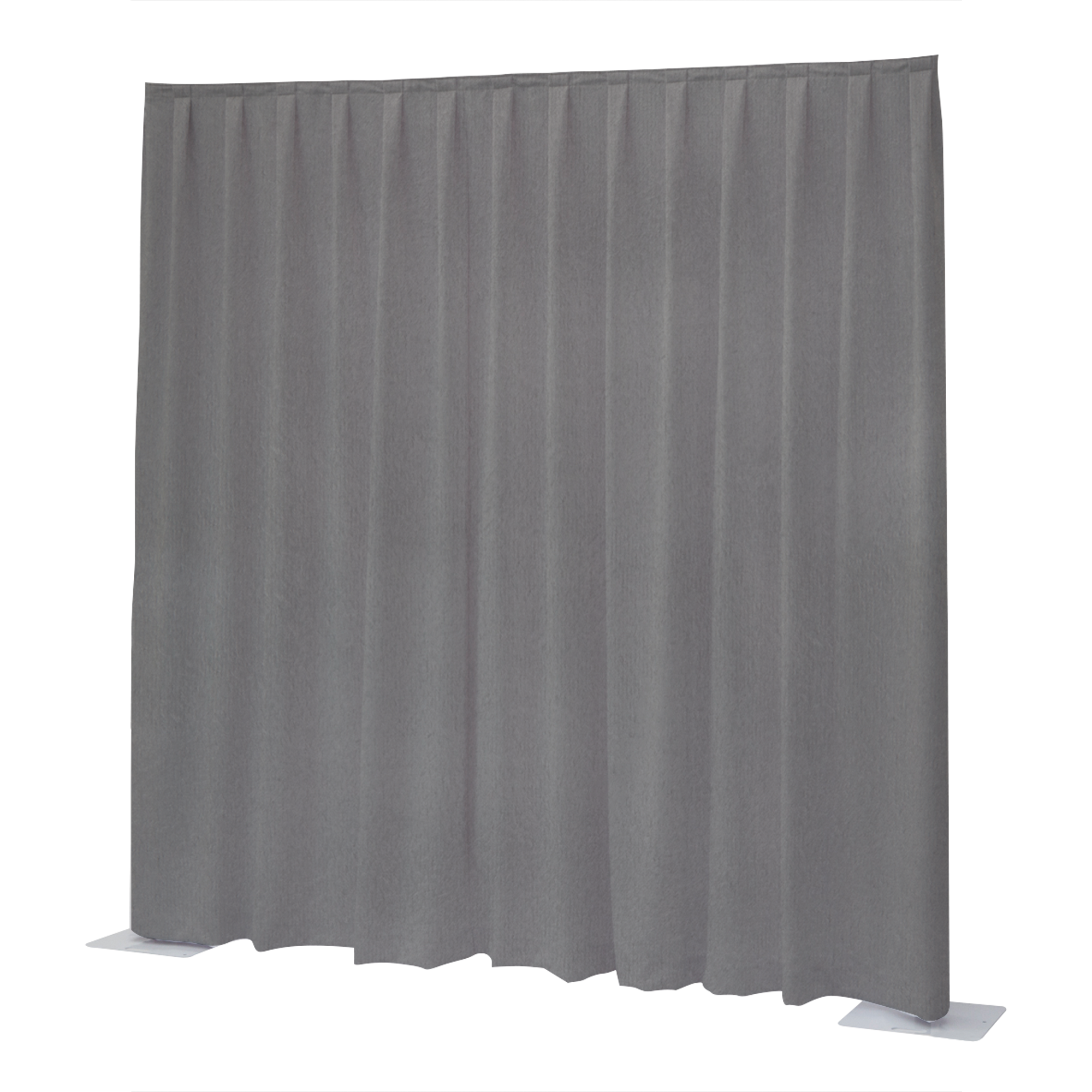WENTEX P&D Curtain Napoli Velvet (EE.UU.) Gris claro - 11 x 16 (ancho x alto 97161